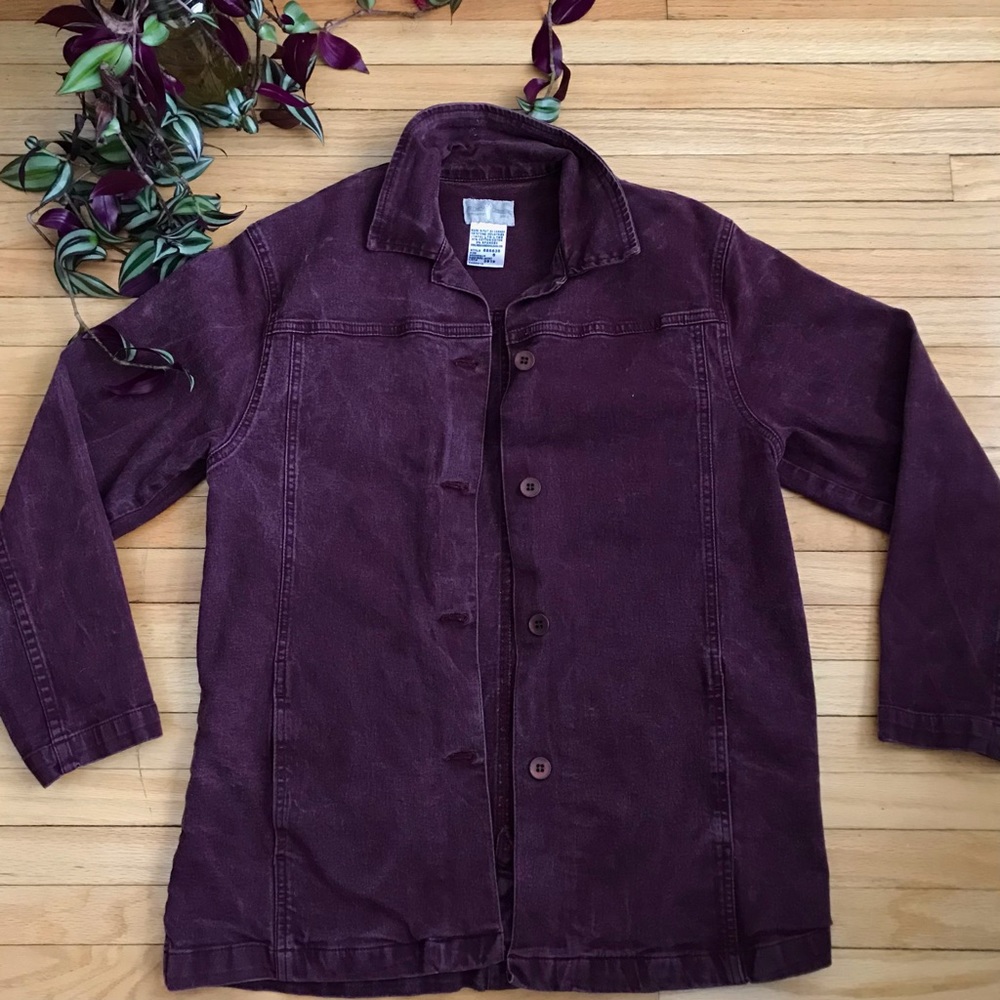 VINTAGE FRENCH DRESSING JEANS Button Down Jacket